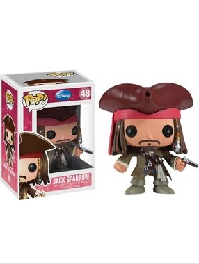 Funko Pop! Disney Jack Sparrow Vinyl Figure #48 Series 4